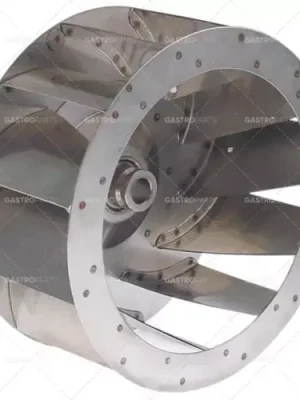 Aktuální kolo ventilátoru, prům. 1 ø 270 mm, v.1 120 mm lopatky 12, prům. 2 ø 19,5 mm, prům. 3 ø 23 mm, v.2 46 mm