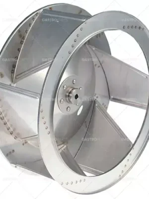 Značkový turbína ventilátoru 6 lopatek průměr 1 350 mm průměr 2 10 mm průměr 3 10 mm v.1 135 mm v.2 37,5 mm