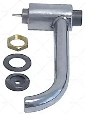 Dveřní klika d 170 mm klika ø 16 mm délka pružiny 49 mm kovový komplet šroub ø 5 mm Akční Cena
