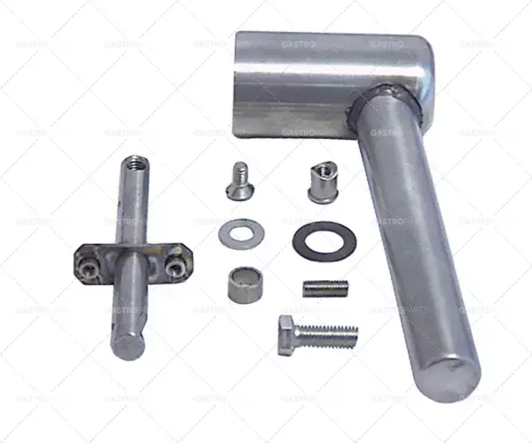 Dveřní klika L 155mm Š 75mm klika ø 40mm nerezová ocel kompletní montážní vzdálenost 30mm Koupit Online