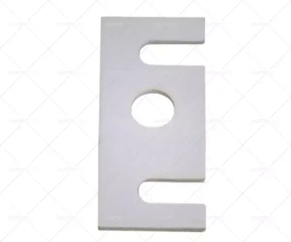 podložka, délka 47,5 mm šířka 21 mm výška 1 mm vzdálenost otvorů 31 mm, plast Horká Nabídka