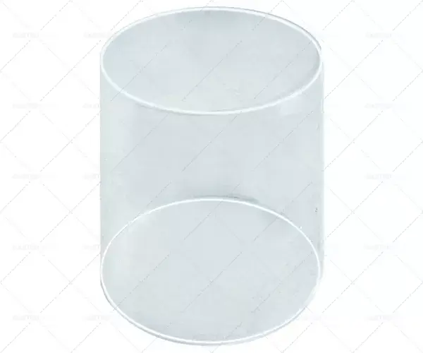 skleněný válec ø 200 mm sklo Pyrex v. 240 mm Aktuální