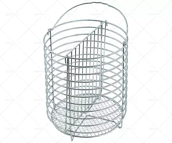 Výprodej mřížkový koš pro grilování hot dogů ø 180 mm v 210 mm