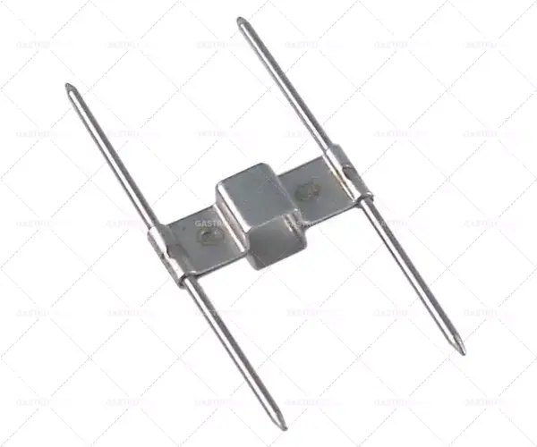 Špíz držák double pro Hähnchengrill EP uvnitř plivat plivat 2x60mm o 4mm Vrácení Zdarma