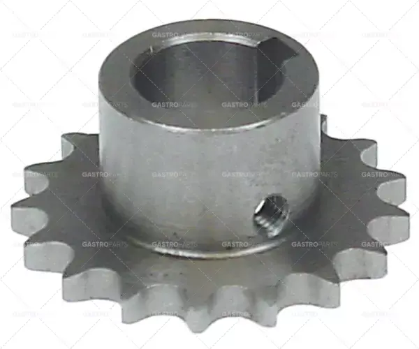 Ozubené kolo DIN / ISO 06 B-1 3/8 "rozteč zubů 17 nápravy pro montáž Ø 20mm H 25mm NT05-10 Akce