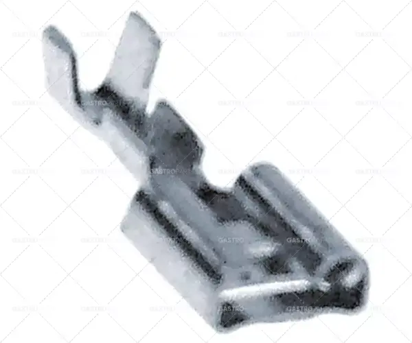 Víkendová Akce Čepel velikost nádoba 6,3x0,8mm 0,5-1,5mm2 rovnou Fe gal Ni T.MAX. 340 ° C jednotka 100 kusů