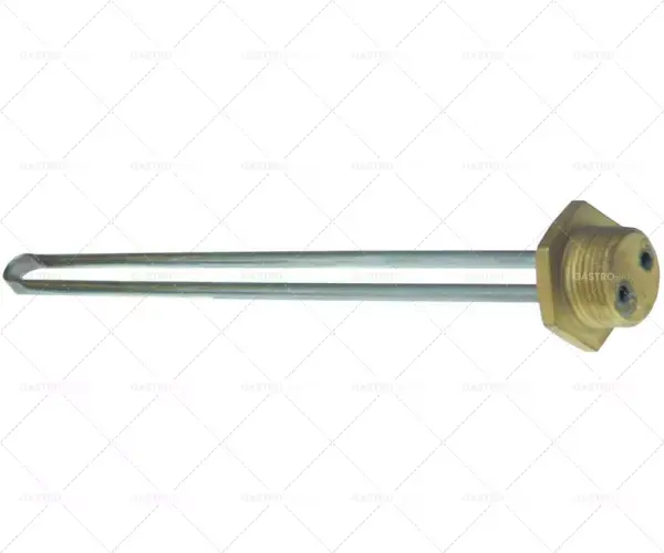 Rychlé Dodání kryt termostatu s dvojitým závitem 3/4" int. 4mm délka 230mm nerezová ocel mosaz