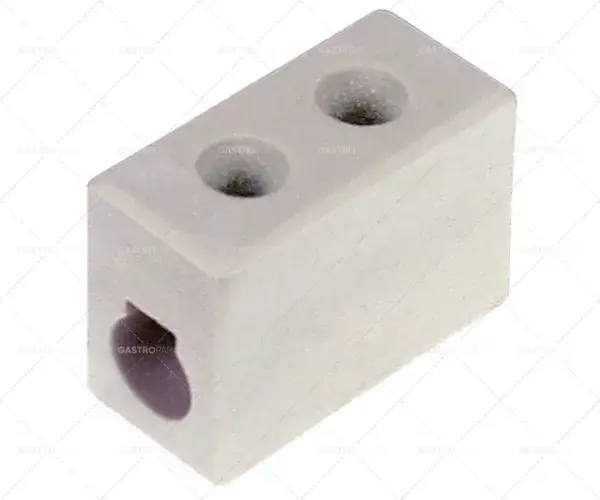 porcelánová svorkovnice 1pólová 6mm² max. 30A max. 450V D 25mm Š 12mm V 20mm Množství 1 ks Poslední Šance