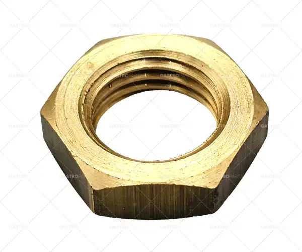 Matice M12x1,25 H 5 mm SW17 Brass jednotka 1 ks Nová Kolekce