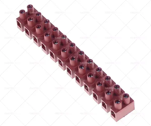 Must-Have lesklá svorka 12pólový průřez 6mm² max. 41A max. 750V teplotní odolnost. 150°C