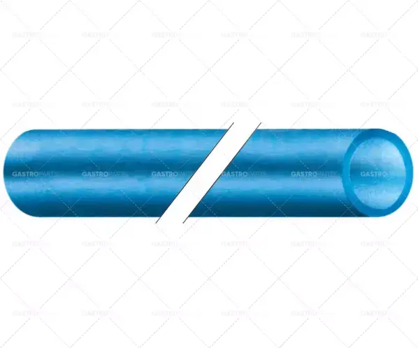 Ověřený PVC trubka číslo 5 mm o o AD 8 mm L 100 metrů tloušťka stěny 1,5 mm T.MAX. 60 ° C modrý