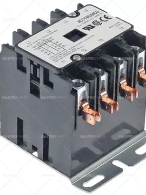 stykač odporová zátěž 50A 240VAC 40A/10HP (AC3/240V) 40A/7,46kW hlavní kontakty 4NO Tovární Cena