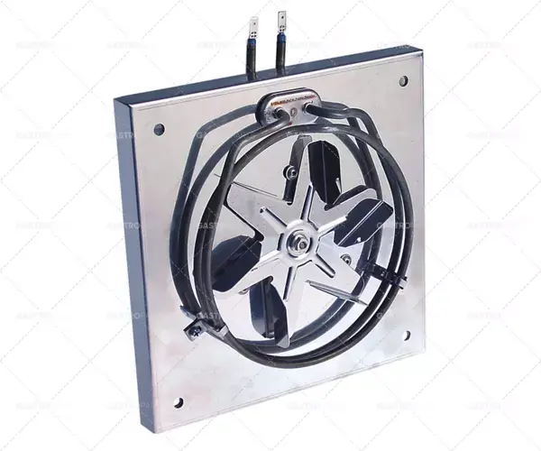 Super Cena ohřívač s ventilátorem 115/230V 50/60Hz 2400W D 240mm Š 240mm D 85mm kolo ventilátoru ø 150mm vnější faston 6,3mm