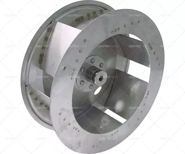 Autentický turbína ventilátoru 6 lopatek průměr 1 280 mm průměr 2 10 mm průměr 3 10 mm v.1 100 mm v.2 37 mm v.3 23 mm