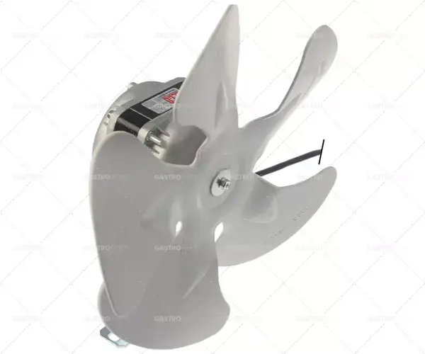 ventilátor 230V 10W 50/60Hz kolo ventilátoru ø 254mm hřídel D 14mm hloubka nožiček 85mm D 67mm Š 83mm V 83mm Hit Sezóny