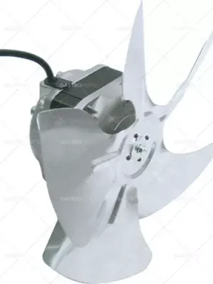 Zlevněný ventilátor 230V 10W 50/60Hz kolo ventilátoru ø 230mm hřídel d 6mm d 67mm š 83mm v 83mm úhel lopatek 27°