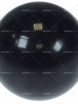 kulová rukojeť ø 40mm otvor ø kuželový 12mm pro pohon do černé barvy Sezónní Sleva