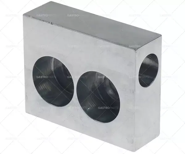 Výprodej boční panel pro montážní pozici válečku na těsto vpravo nahoře š 40 mm d 125 mm v 100 mm