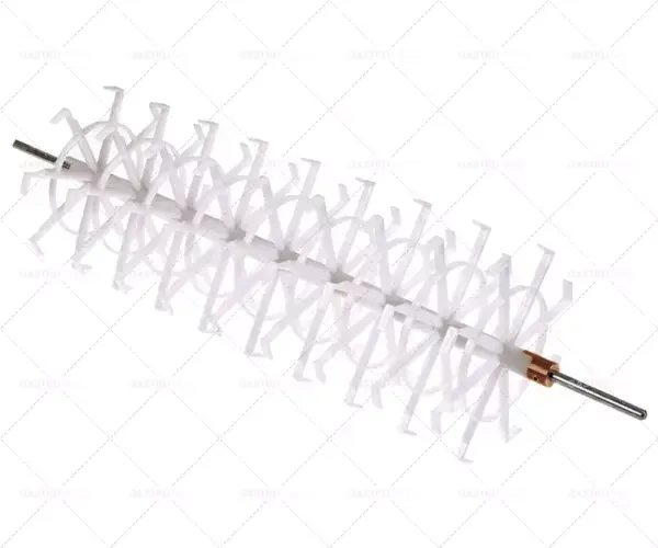 Novinka lopatky pro kostitřas průměr 125 mm délka osy 6 mm délka osy 500 mm 9 lopatek