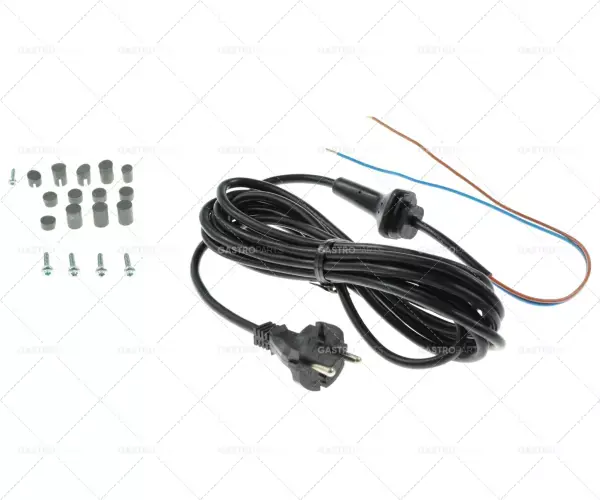 Přívodní vedení zařízení 15mm² 2-pólový černý L 3750mm se šrouby CEE7/17 typ zástrčky C Oblíbený
