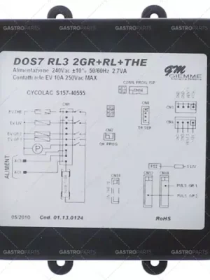 Centrální jednotka 240 V AC Typ DOS7 RL3 2 g + RL + výši 50 / 60Hz Dokud Zásoby Vydrží