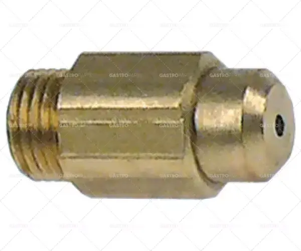 Plynová tryska M10x1 SW 12 jamkové o 1,1 mm G30 plyn 30mbar Aktuální