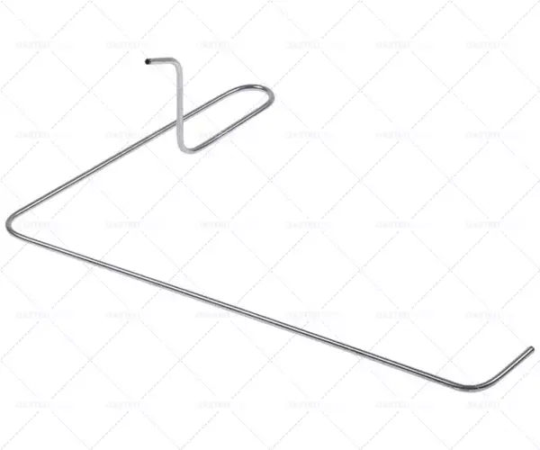 Nová Kolekce pilotní trubka ø 4mm D 310mm Š 240mm V 90mm pro montážní pozici N900 vpředu