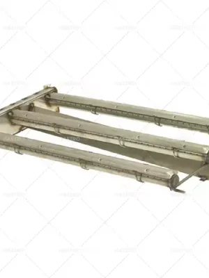 barový hořák D 630 mm Š 345 mm gril na dřevěné uhlí Cenová Bomba