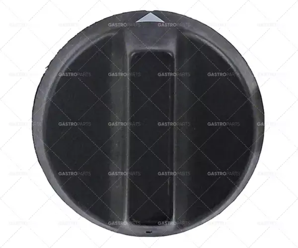 Oblíbený knoflíkový spínač nulová značka ø 43 mm hřídel ø 5x5 mm černá