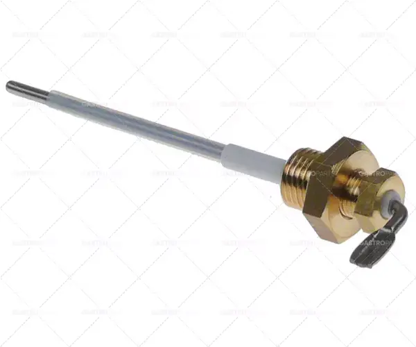 Novinka hladinová elektroda 1/4" celková délka 105mm sonda L 87mm délka izolované sondy 74mm