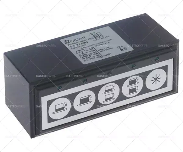 panel s tlačítky 5 tlačítek 230V černý/stříbrný Cenově Výhodný