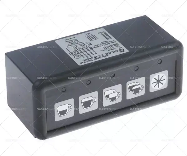 Nakupujte Hned tlačítka jednotky klávesnice 5 typ 1d5e GRCZ NKP S10 230V D 120mm Š 50mm s propojkou
