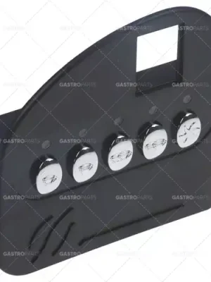panel s tlačítky 5 tlačítek 230V černý Cenově Výhodný