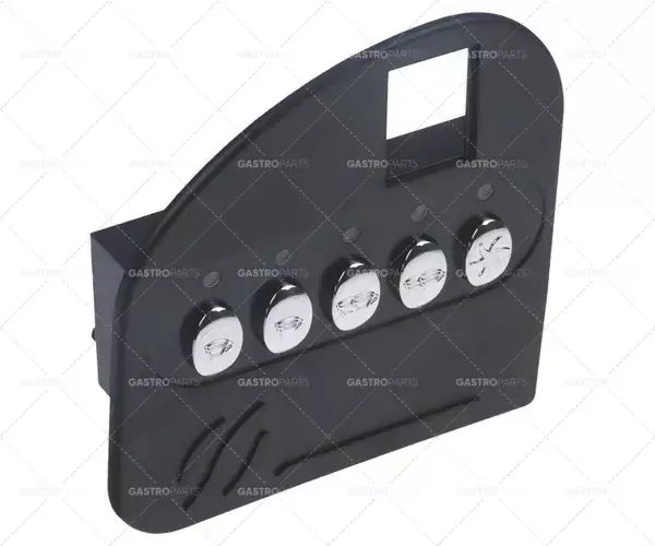panel s tlačítky 5 tlačítek 230V černý Cenově Výhodný