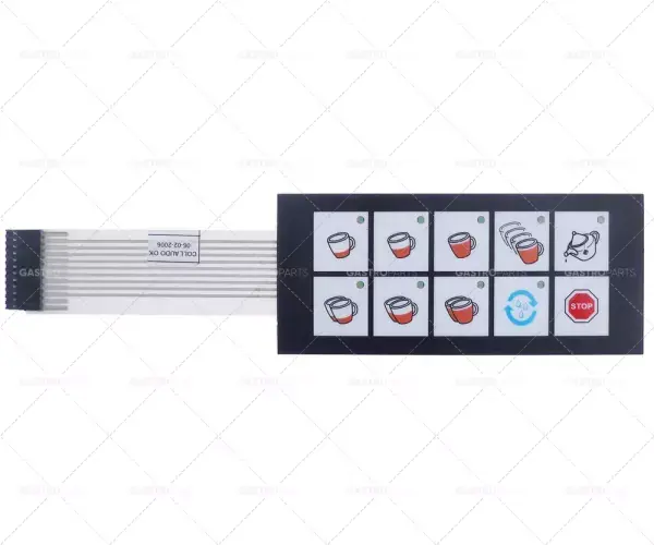 membránová klávesnice vhodná pro ASTORIA D 135 mm Š 60 mm Dokud Zásoby Vydrží