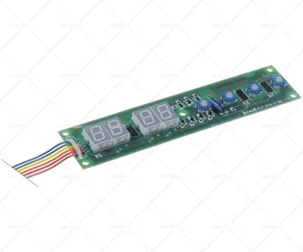 Klávesnice deska myčka AL40.28 / AL1200 L 165 mm B 38 mm s digitálním displejem tlačítky 4 Horká Nabídka