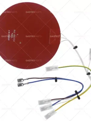 Jen Po Omezenou Doba fóliové topné těleso ø 155mm 70W 115/230V t.max. 120°C délka silikonového kabelu 250mm