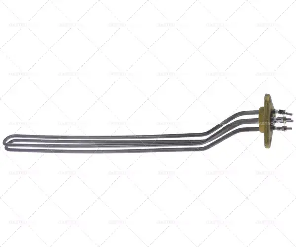 Cenově Výhodný topné těleso 5000W 230V topné okruhy 2 montáž ø 39mm vzdálenost otvorů 57mm L 500mm Š 34mm