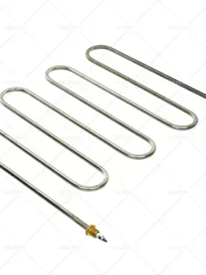 Koupit Online topné těleso 1300W 230 HK 1 L přípojka 385 mm B 440 mm potrubí M4 o 8,5 mm závit 1/4 "