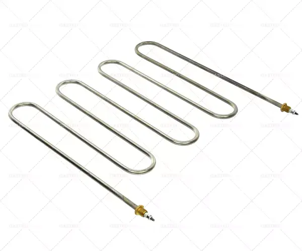 Koupit Online topné těleso 1300W 230 HK 1 L přípojka 385 mm B 440 mm potrubí M4 o 8,5 mm závit 1/4 "
