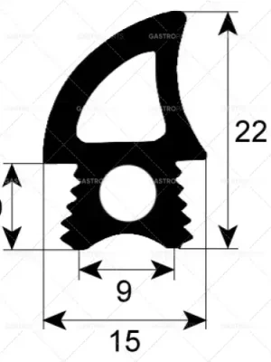 Kup Teď těsnění dveří 2767 VPE Meterware