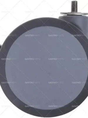 Hit Sezóny otočné kolečko s brzdou ø 125mm závitová hřídel M10 pouzdro plast v. 128mm