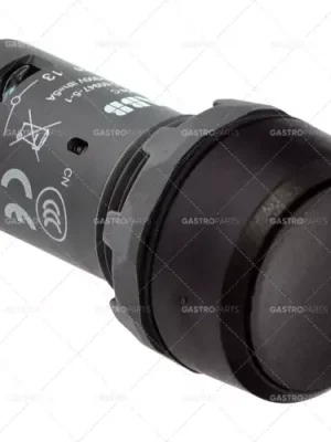 Tlačítko o 22 mm černá 2NO 300V 5A Připojení Šroub Top Prodej