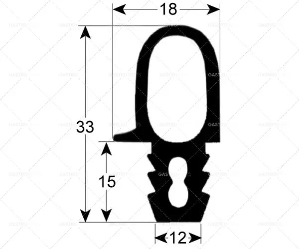 Cenově Výhodný Dveře pásek 2449 B 520 mm L 1505 mm POČET 1