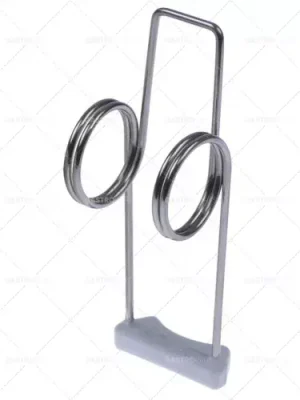 Autentický Jarní o 24 mm L1 30 mm B 26 mm drát tloušťky 1,5 mm o L2 53 mm Celková délka 83 mm