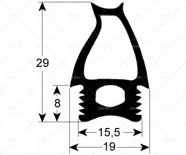 Přímo Od Výrobce Dveře pásek 2781 B 475 mm L 475 mm rozměr vhodný pro Angelo Po