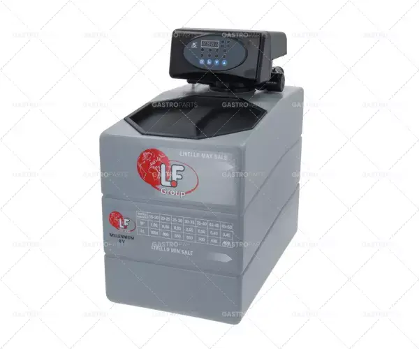 změkčovač vody chronometrické připojení 3/4" gz průtok 500 l/h délka 530 mm výška 455 mm Aktuální