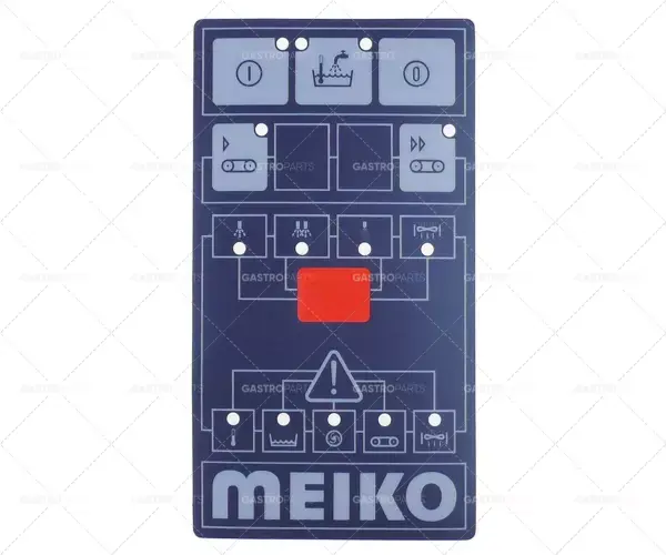 membránová klávesnice pro myčku s kabelem šedá vhodná pro Meiko d 217 mm š 120 mm tlačítka 14 Super Cena
