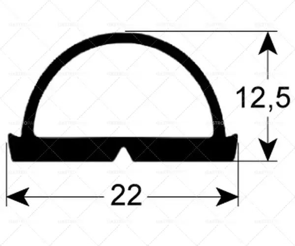 těsnění dveří délka 786,5 mm šířka 590,5 mm výška 12,5 mm Cenově Výhodný
