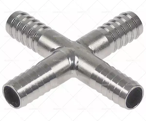 křížové šroubení SS hadice ø 10-10-10-10mm D 57mm Š 57mm Horká Nabídka